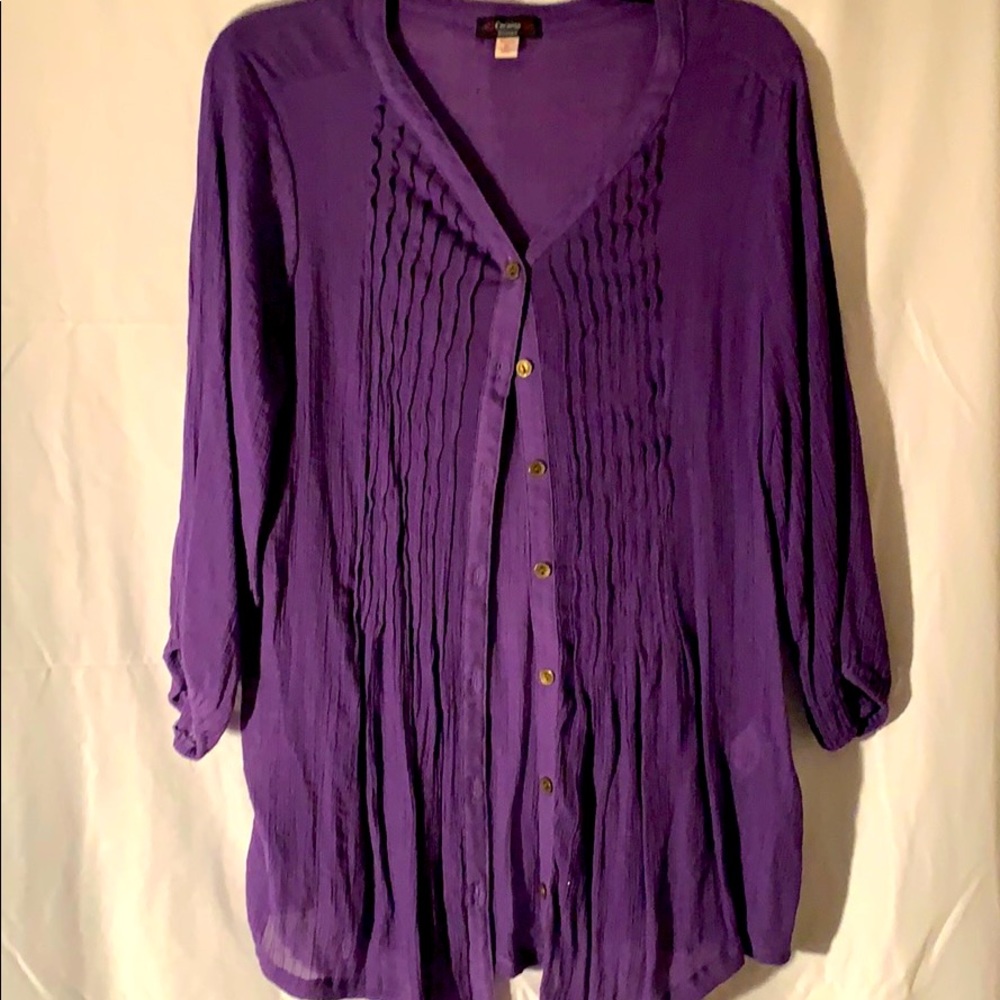 3/4 sleeve blouse
